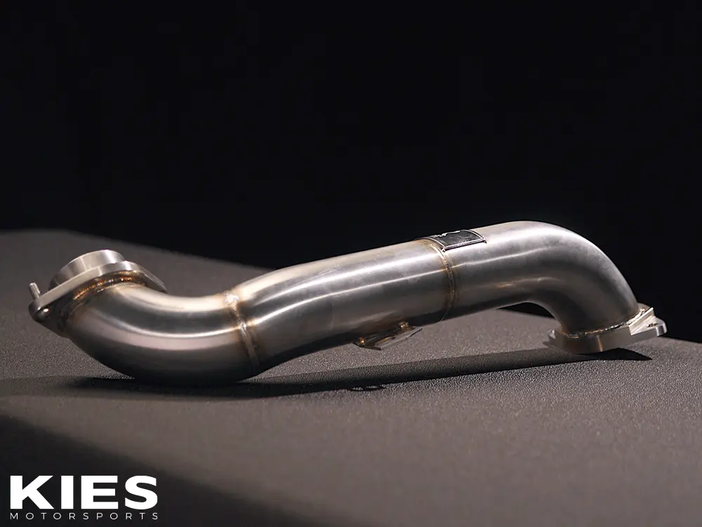 Evolution Racewerks Crossover Exhaust Pipe for M2 / M3 / M4 S58 Engine - Brushed