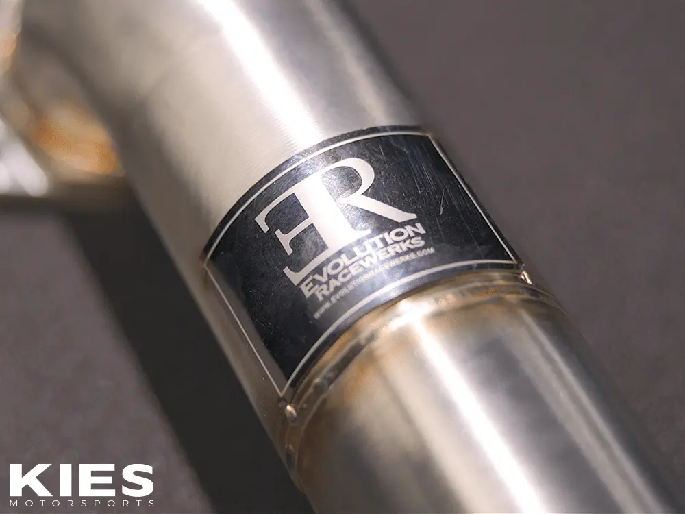 Evolution Racewerks Crossover Exhaust Pipe for M2 / M3 / M4 S58 Engine - Ceramic Thermal Coat Black №3