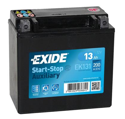 Exide EK131 Акумулятор Start-StopAuxiliary 12В 13Ач 200А(EN) L+