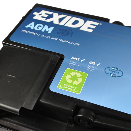 Exide EK950 Автомобильный аккумулятор Start-Stop AGM 95Аh 850A R+ №4