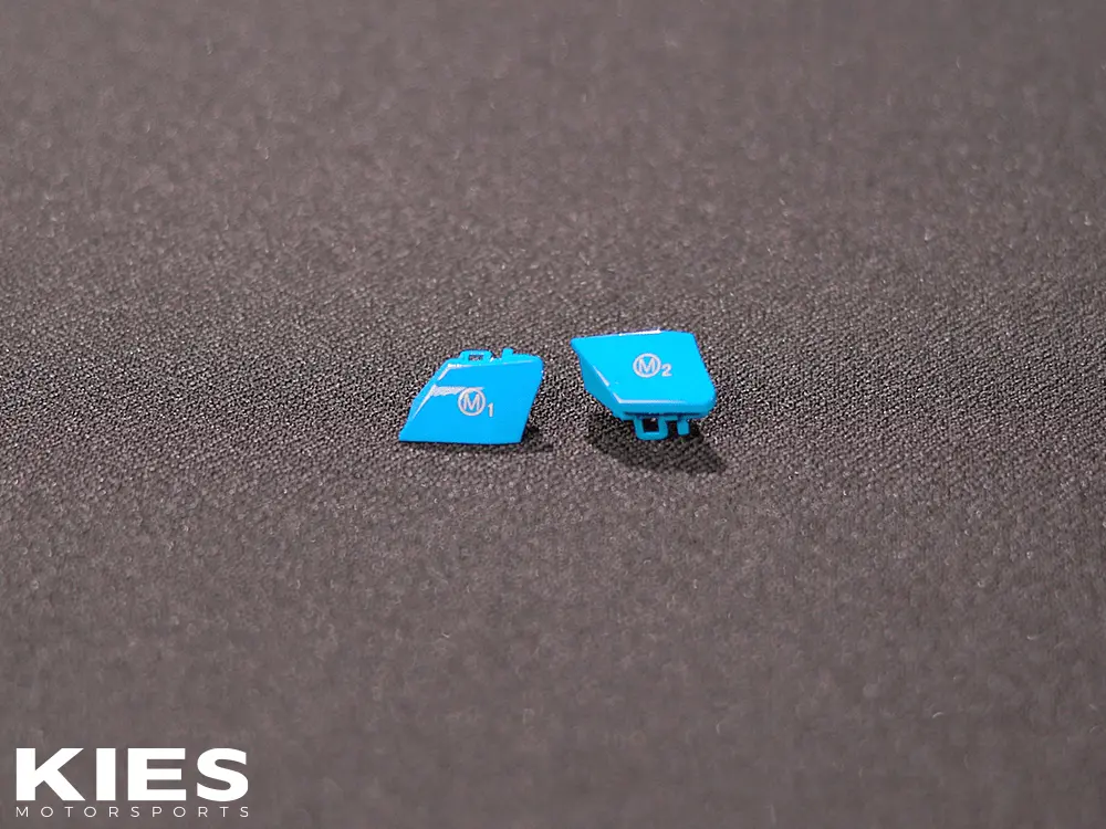 F Series Steering Wheel M Button Retrofit Kit - Blue №2