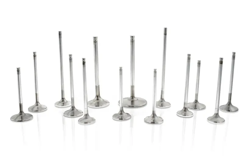 Ferrea FERF5508 Acura K20 30mm 5.45mm 109.15mm 22 Deg Flo Stock Flat Head 5000 Series Exhaust Valve- Set Of 8