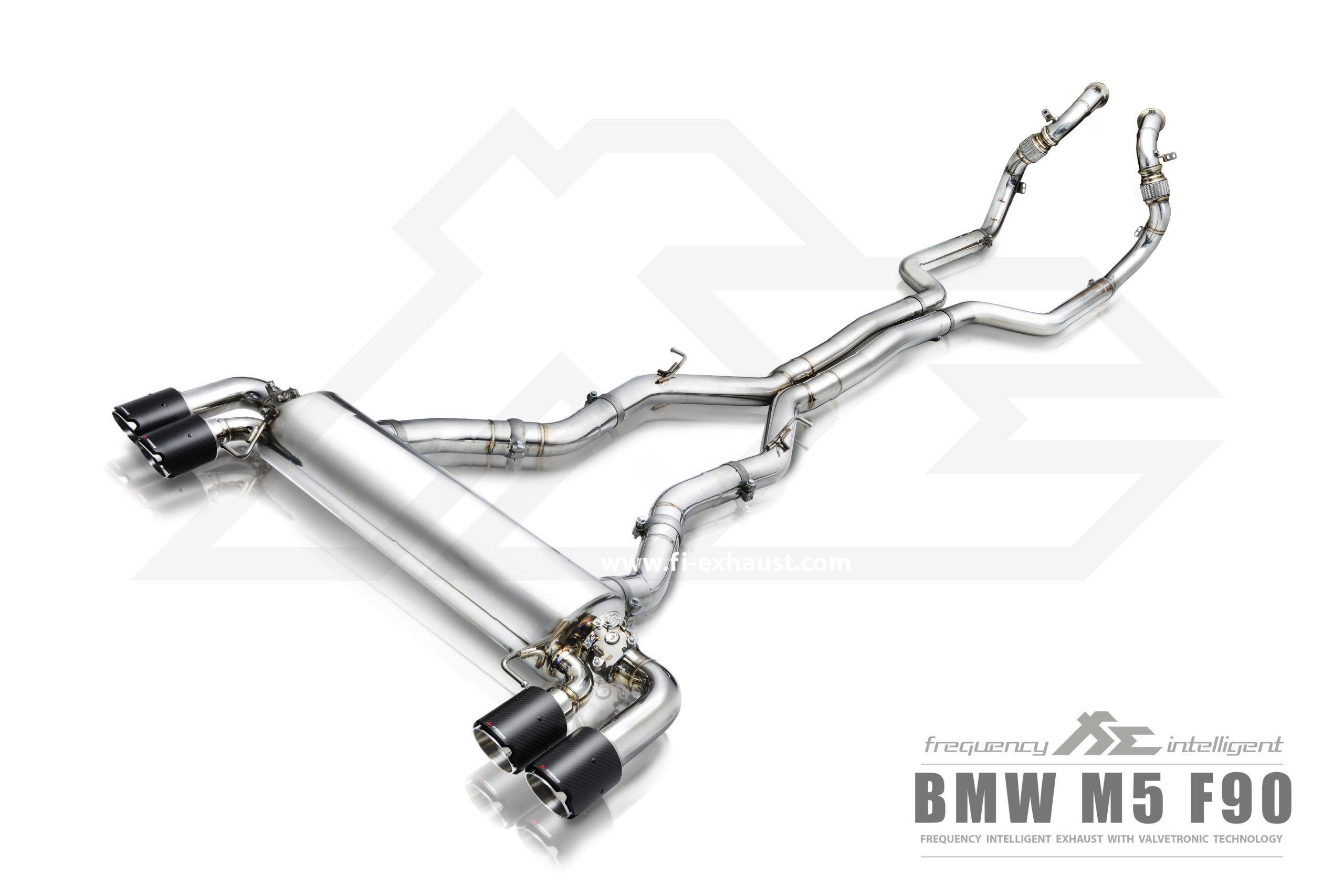 FI Exhaust BN-90M-CBE + TIP70101S*2+TIP63101S*2 Выхлопная система для BMW M5 F90 / Competition 2017+