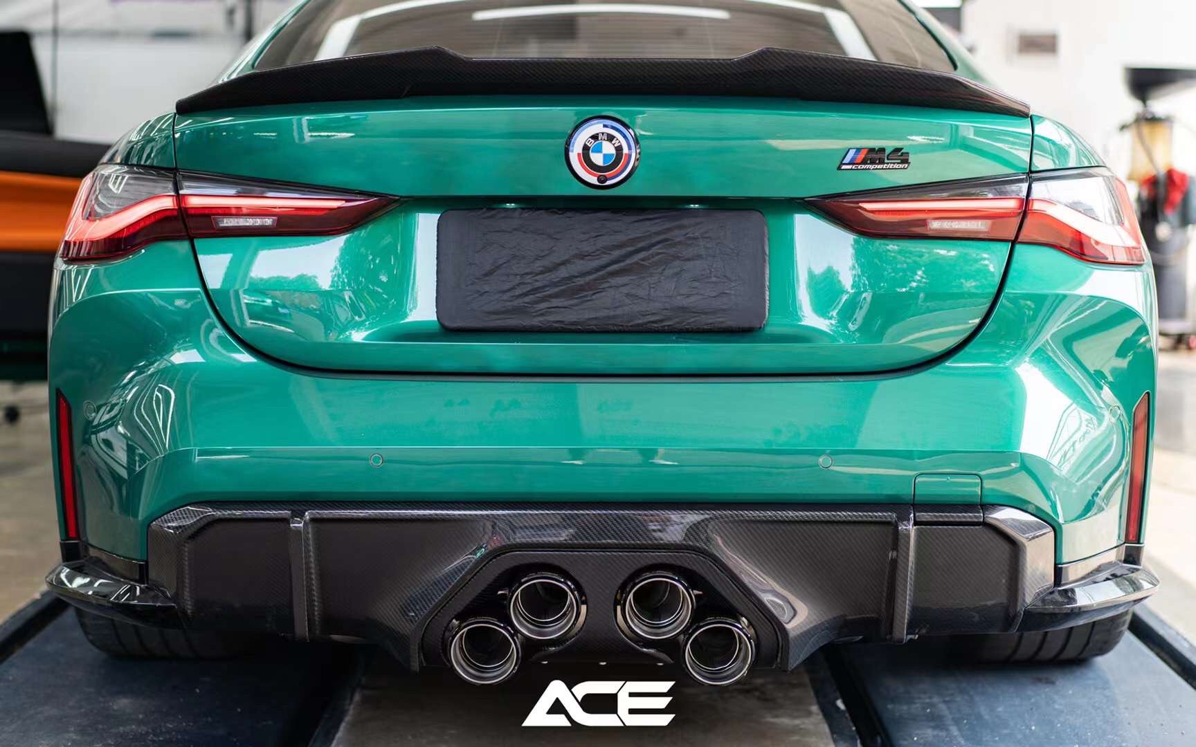 FI Exhaust BN-G82MF-CBE + TIP70114S*4 + CAP-01S*2 + CAB-BTB*2 Выхлопная система для BMW M3 G80 / M4 G82 №8