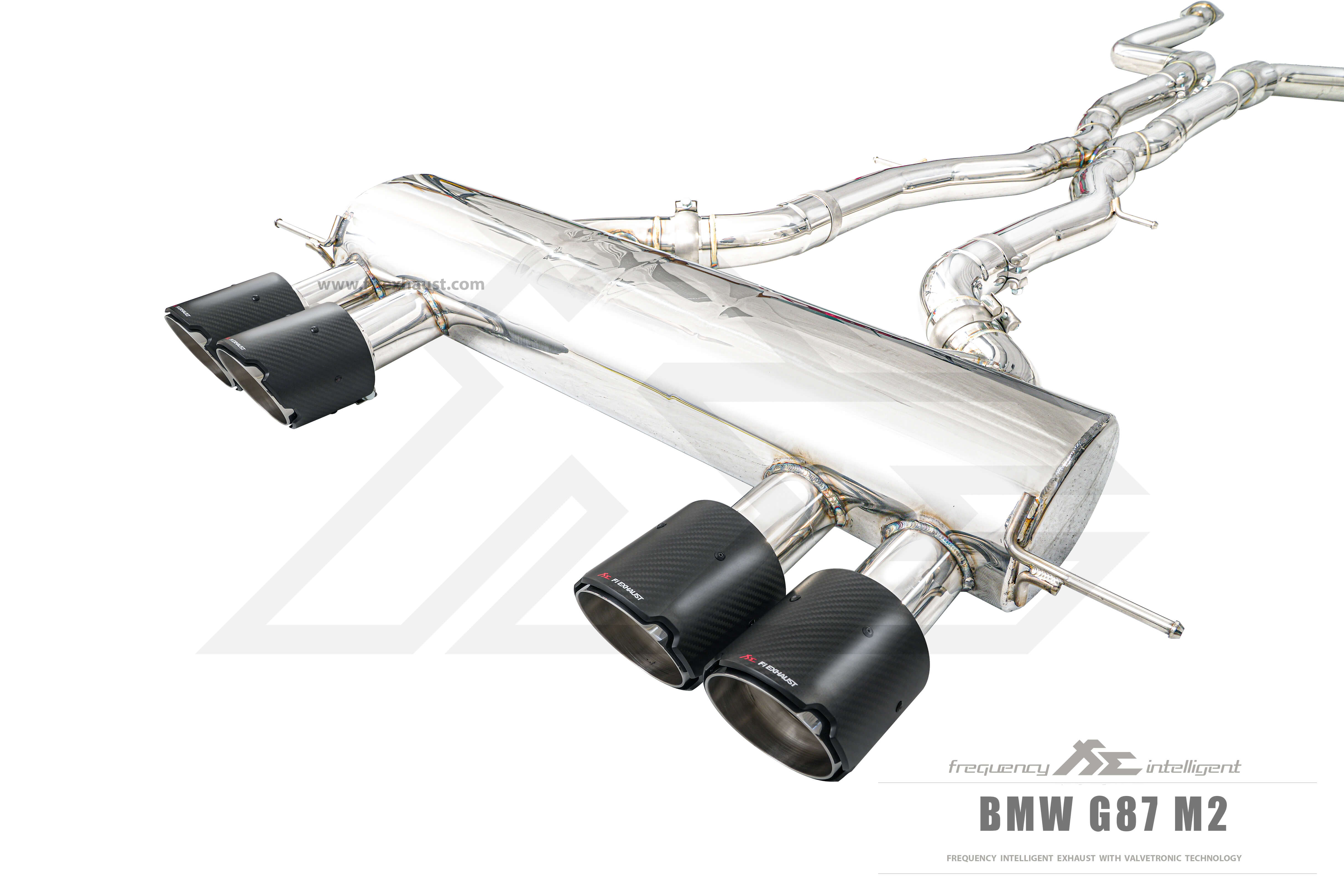 FI Exhaust BN-G87MF-CBE + TIP70114S*4 + CAP-01S*2 + CAB-BTB*2 Вихлопна система для BMW G87 M2 2022+ №3