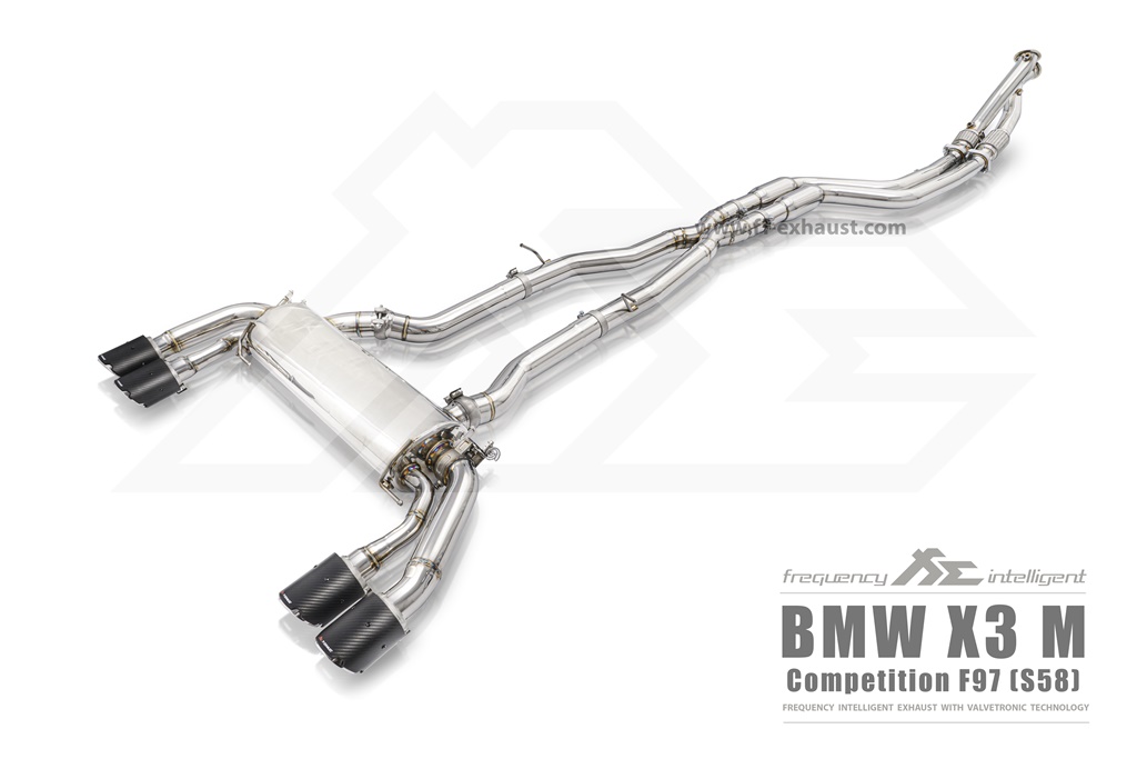 FI Exhaust BN-X98M-CBE+TIP63101S*4 Вихлопна система для BMW F97 X3M / F98 X4M Competition 3.0TT S58 2019+ №1