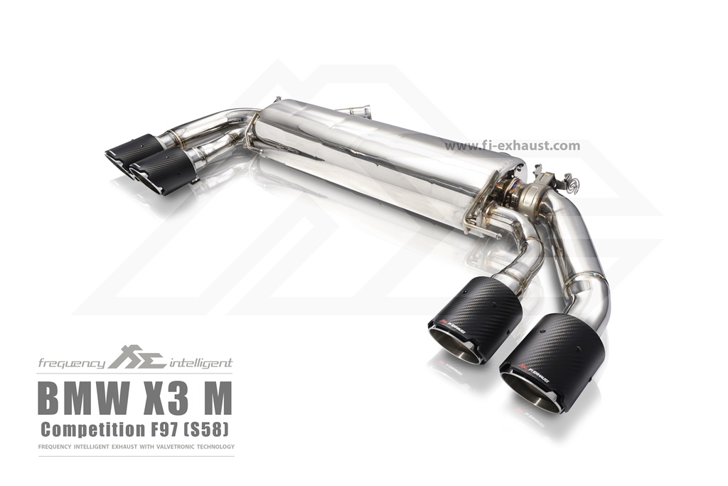 FI Exhaust BN-X98M-CBE+TIP63101S*4 Выхлопная система для BMW F97 X3M / F98 X4M Competition 3.0TT S58 2019+ №3