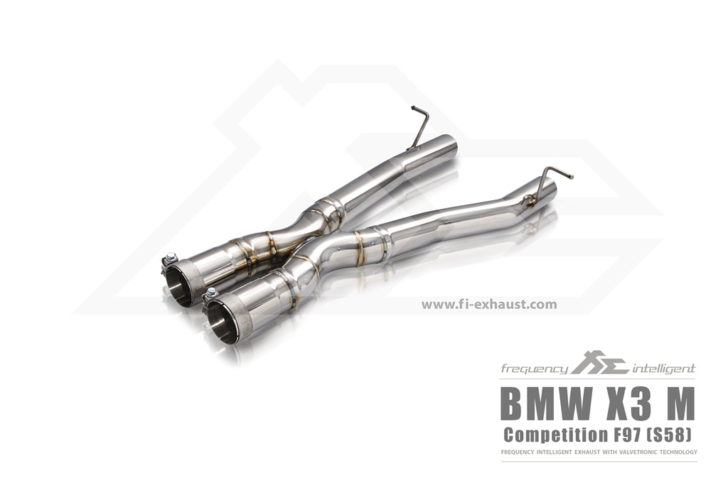 FI Exhaust BN-X98M-CBE+TIP63101S*4 Вихлопна система для BMW F97 X3M / F98 X4M Competition 3.0TT S58 2019+ №6