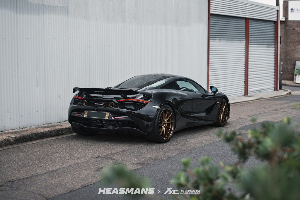 FI Exhaust MC-720Ti-CBE + TIP-720Ti-FC Вихлопна система для McLaren 720s 2017+ / Titanium Series №10