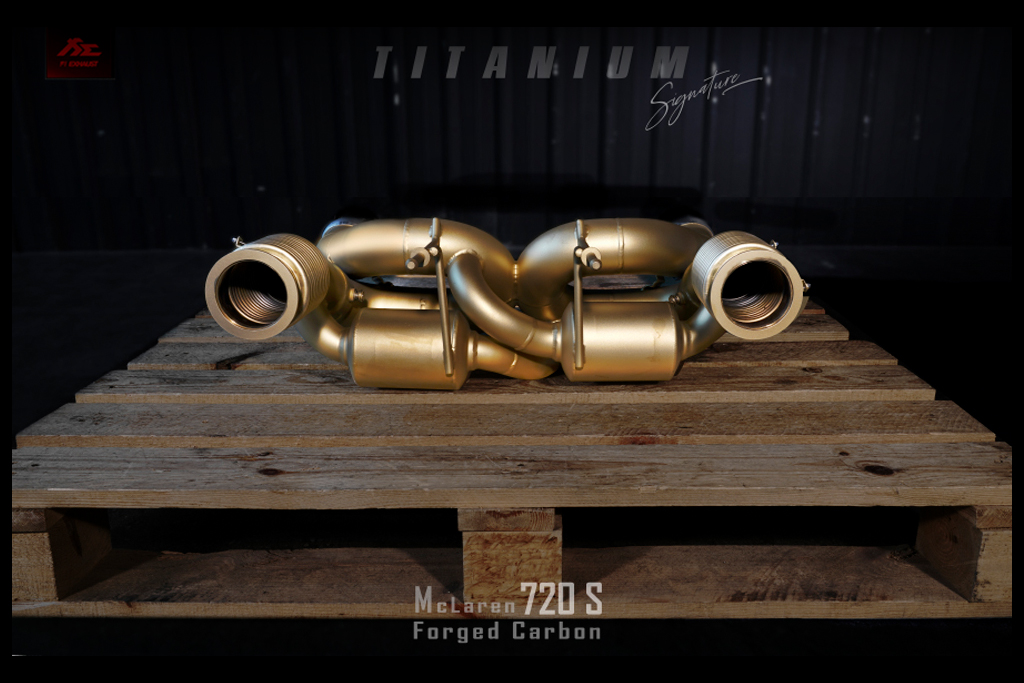 FI Exhaust MC-720Ti-CBE + TIP-720Ti-FC Выхлопная система для McLaren 720s 2017+ / Titanium Series №4