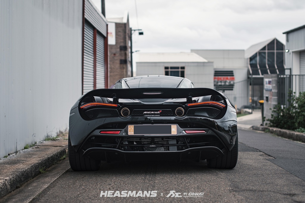 FI Exhaust MC-720Ti-CBE + TIP-720Ti-FC Выхлопная система для McLaren 720s 2017+ / Titanium Series №9