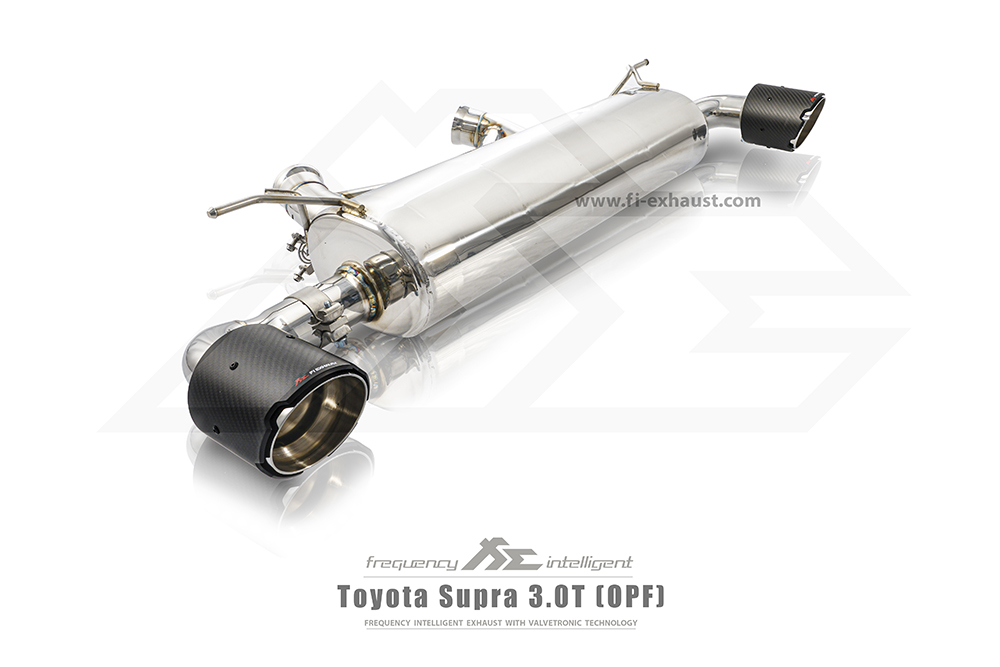 FI Exhaust TO-SPRB58-CBE + TIP-SPR-SS + CAB-BT2B Выхлопная система для Toyota Supra 3.0T MK5 (A90) №3