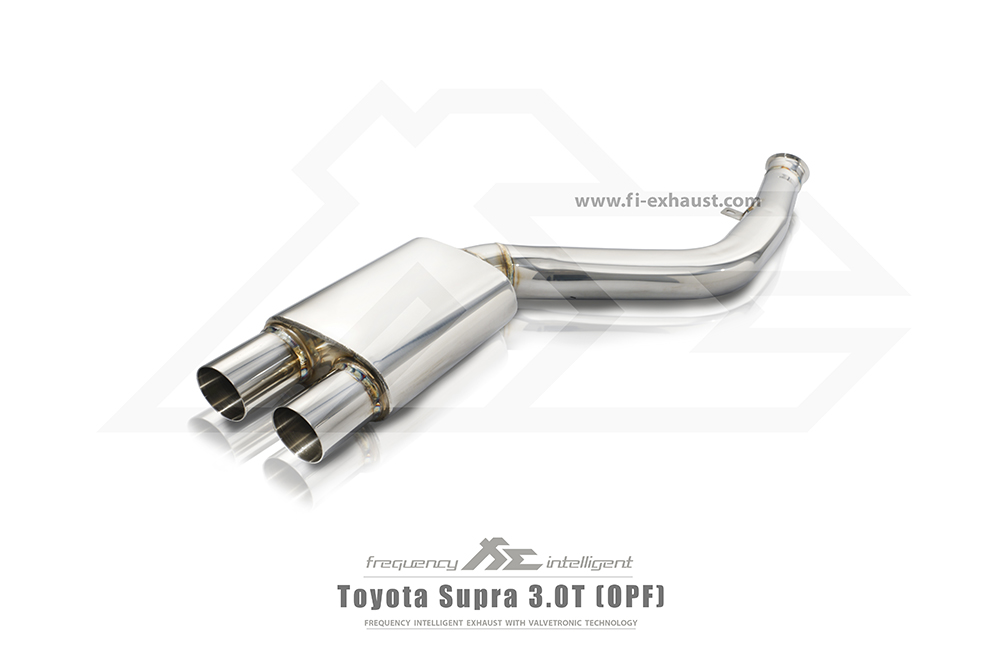 FI Exhaust TO-SPRB58-CBE + TIP-SPR-SS + CAB-BT2B Выхлопная система для Toyota Supra 3.0T MK5 (A90) №5