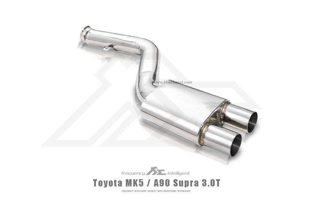 FI Exhaust TO-SPRU-CBE + TIP70114S*2 + CAB-BT2B + ACT-BN Вихлопна система Ultimate Power Version 89mm, Toyota Supra 3.0T MK5 (A90) №4