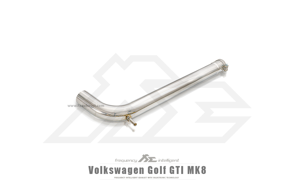 FI Exhaust VW-GTI8-CBE + TIP63114S*2 + ACT-BN + R2016OL + OBD-CAB-5BNE Выхлопная система для Volkswagen MK8 Golf GTI | 2021+ №6