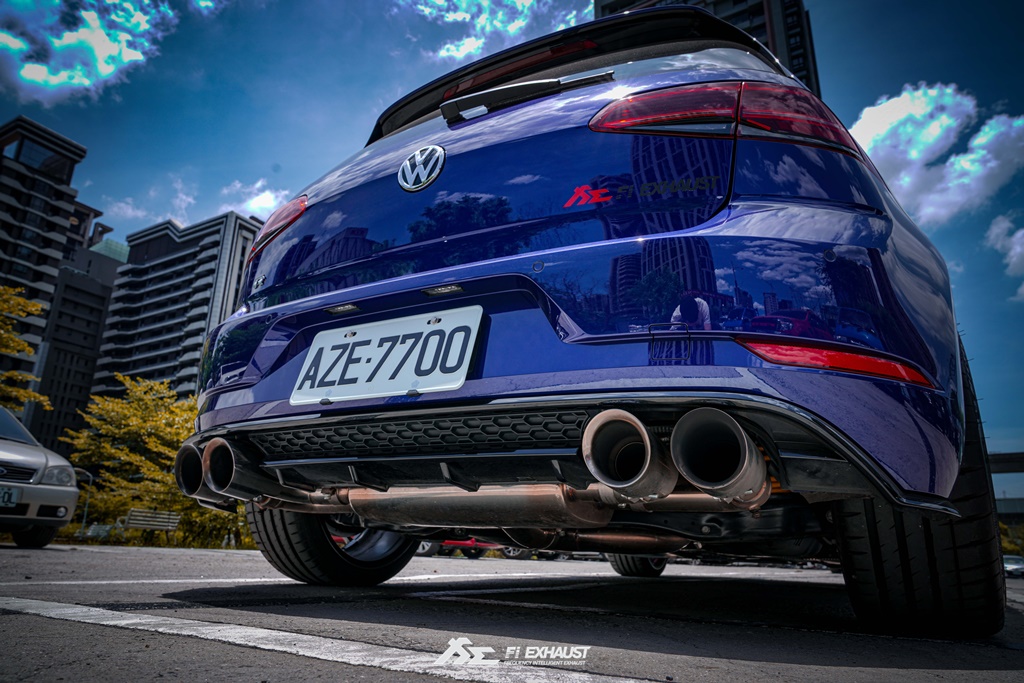 FI Exhaust VW-RMK75-CBE + TIP63101S*4 Вихлопна система для VW Golf R Mk7.5 l 2018+ №10