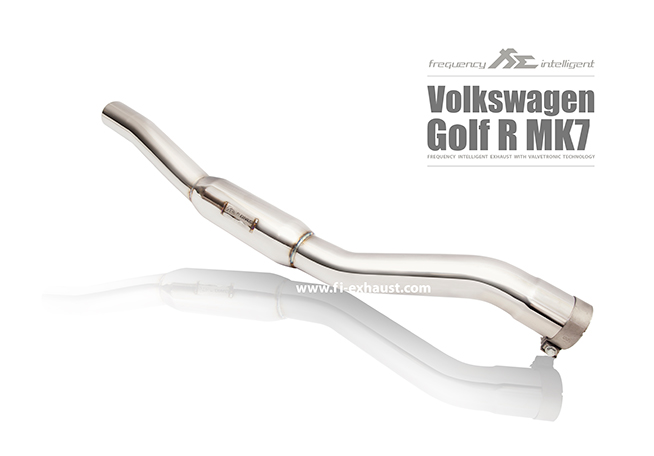 FI Exhaust VW-RMK75-CBE + TIP63101S*4 Вихлопна система для VW Golf R Mk7.5 l 2018+ №4