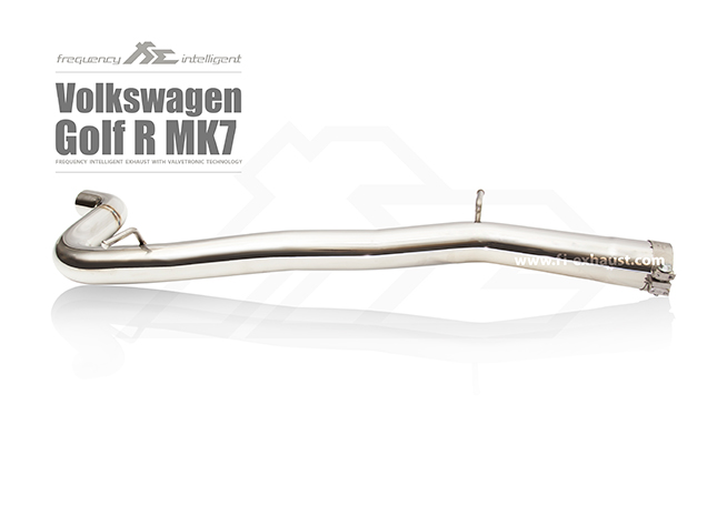 FI Exhaust VW-RMK75-CBE + TIP63101S*4 Вихлопна система для VW Golf R Mk7.5 l 2018+ №5