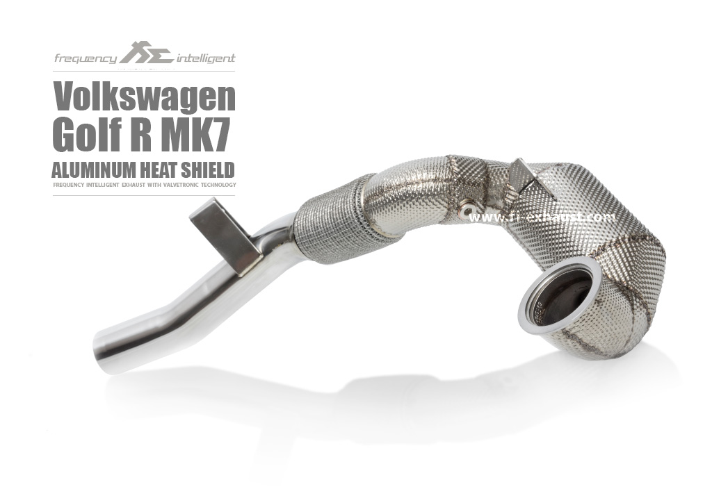 FI Exhaust VW-RMK75-CBE + TIP63101S*4 Вихлопна система для VW Golf R Mk7.5 l 2018+ №6