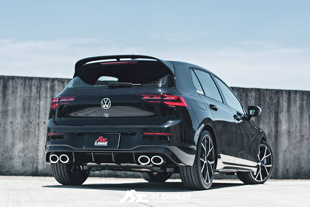 FI Exhaust VW-RMK8-CBOE + TIP63114S*4 Вихлопна система для Volkswagen MK8 Golf R | 2022+ №2