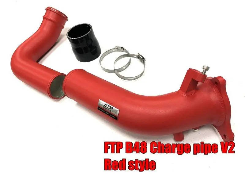 FTP BMW B48 B46 CHARGE PIPE RED (V2) №3