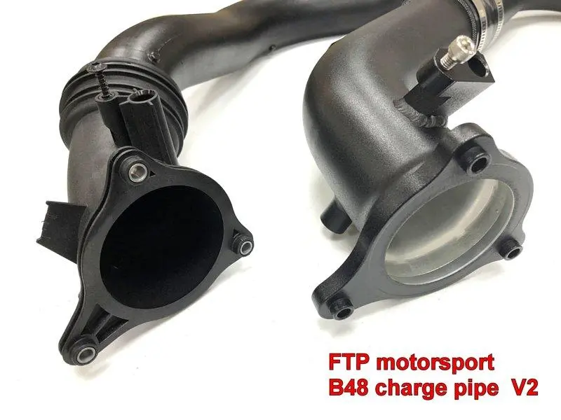 FTP BMW B48 B46 CHARGE PIPE RED (V2) №5