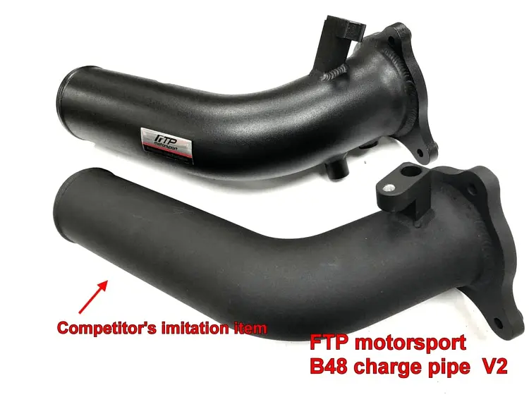 FTP BMW B48 B46 CHARGE PIPE RED (V2) №8