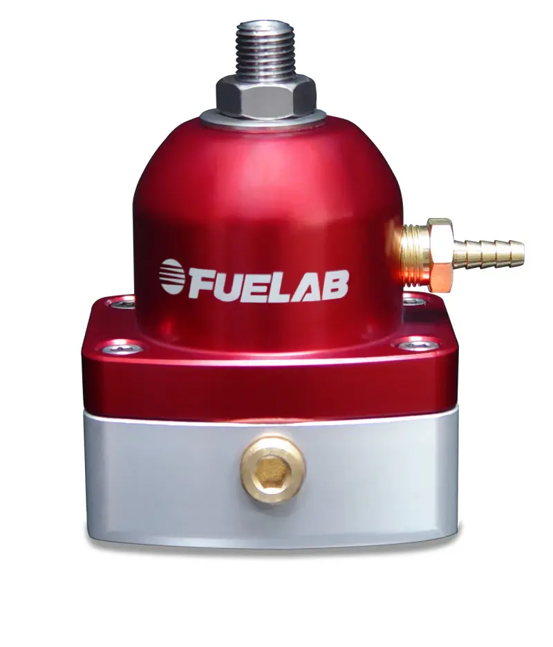 Fuelab FLB51502-2 515 EFI Adjustable FPR 25-90 PSI (2) -6AN In (1) -6AN Return - Red