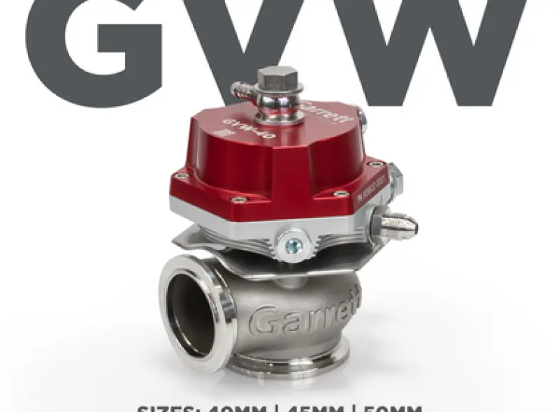 Garrett GRT908827-0001 GVW-40 40mm Wastegate Kit - Red №5