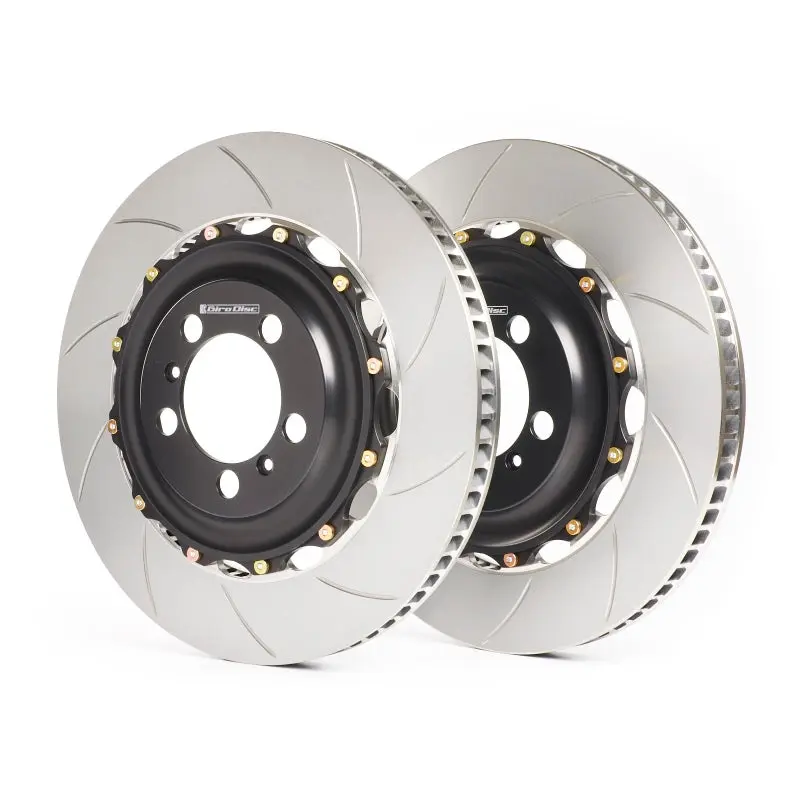 Girodisc GIRA2-179 11-12 Audi RS3 Sportback (8P) Slotted Rear Rotors