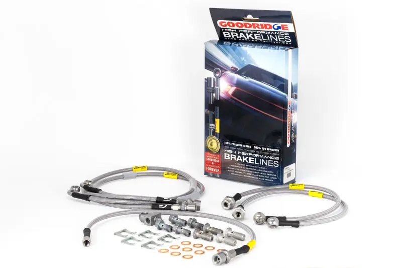 Goodridge GRI14182 01-03 Chevrolet Silverado / 01-03 GMC Sierra SS Brake Lines