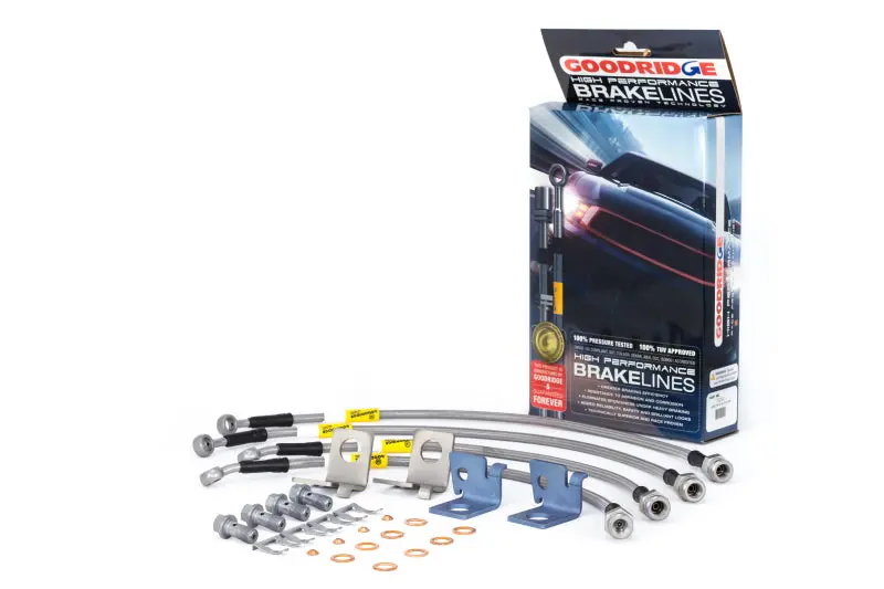 Goodridge GRI12290 05 Corvette C6 Brake Lines