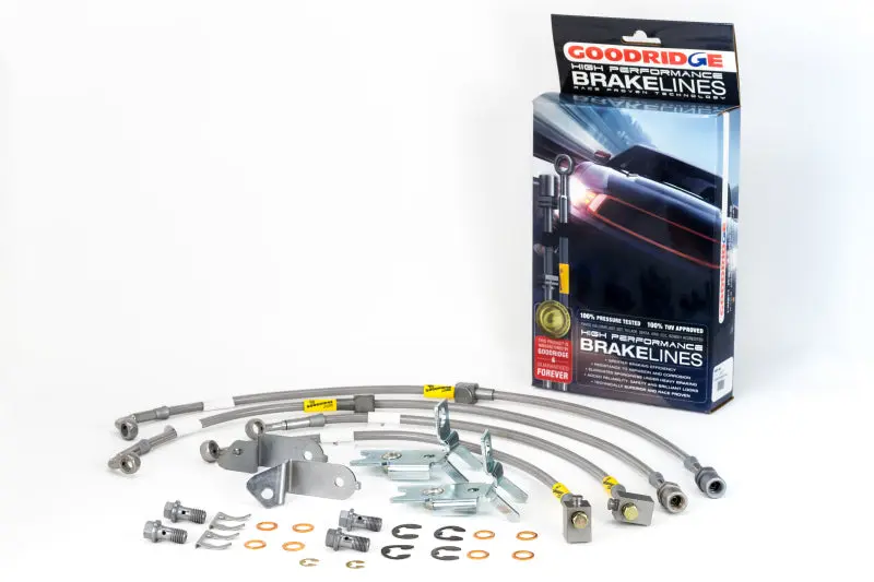 Goodridge GRI12412 08-11 Dodge Challenger / 06-11 Charger / 05-08 Magnum SE Brake Lines