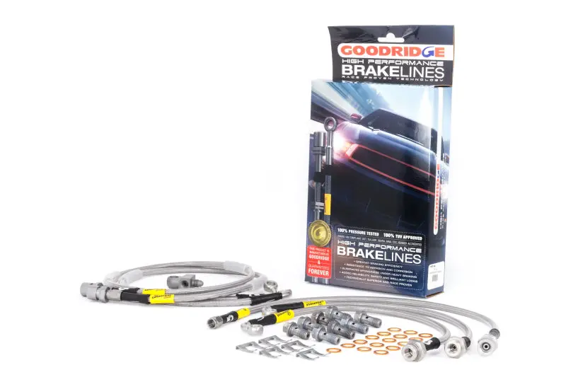 Goodridge GRI14181 99-03 Chevy Silverado 2WD 2DR Ext Cab W/ 2W Steering Brake Lines