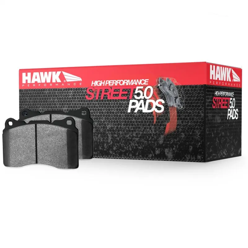 HAWK HAWKHB430B.547 00-07 Ford Focus HPS 5.0 Rear Street Brake Pads №6