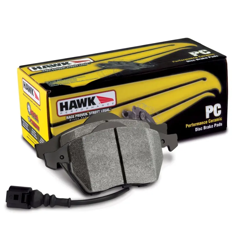 HAWK HAWKHB452Z.545 03-05 WRX D1004 Performance Ceramic Street Rear Brake Pads №5