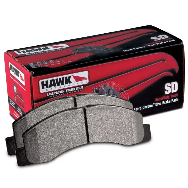 HAWK HAWKHB529P.710 05-07 Ford F-250/F-350 SuperDuty Street Rear Brake Pads №4