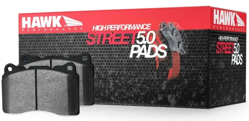 HAWK HAWKHB915B.664 16-18 Porsche Macan HPS 5.0 Street Rear Brake Pads №5