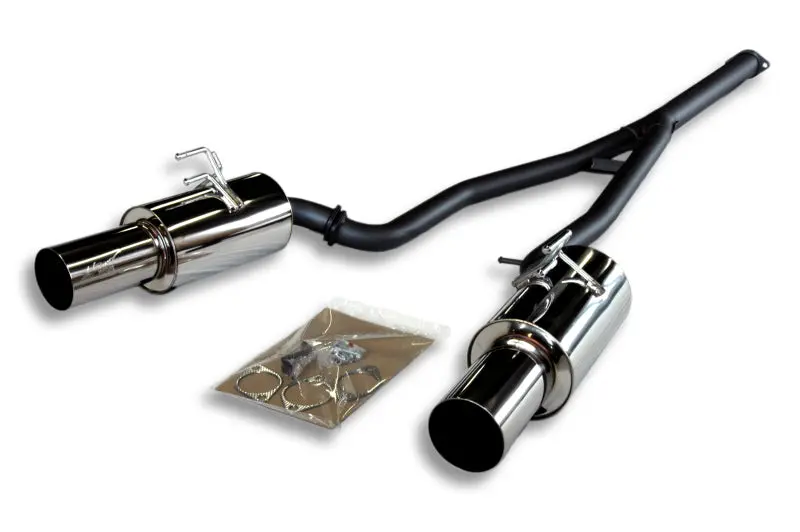 HKS HKS31008-BM001 08-09 Evo 10 Hi-Power Dual Tip Catback Exhaust №2