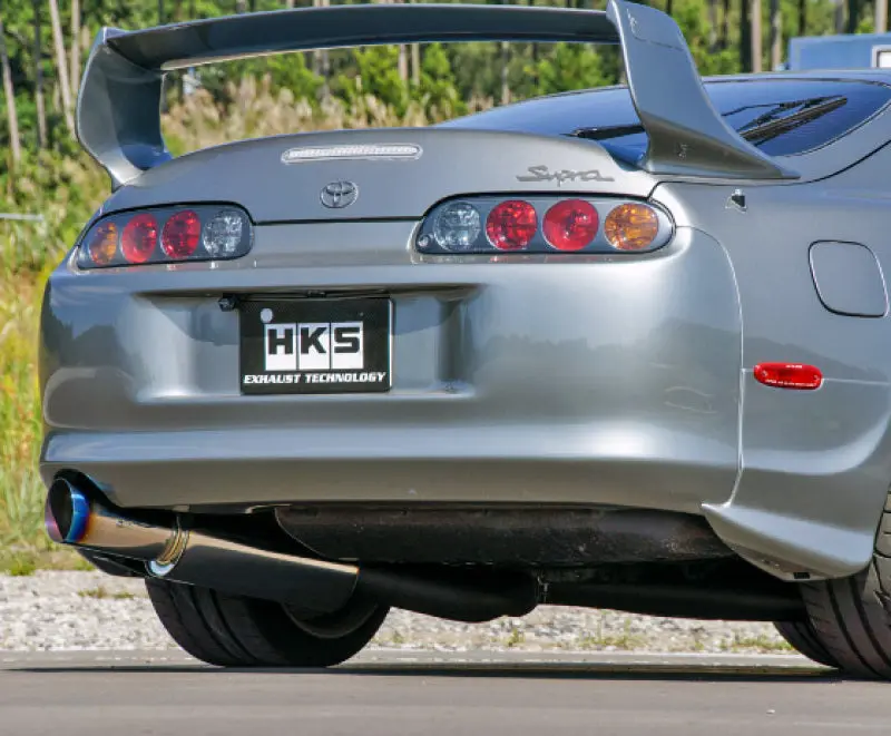 HKS HKS31008-BT001 RACING MUFFLER TOYOTA JZA80 USA