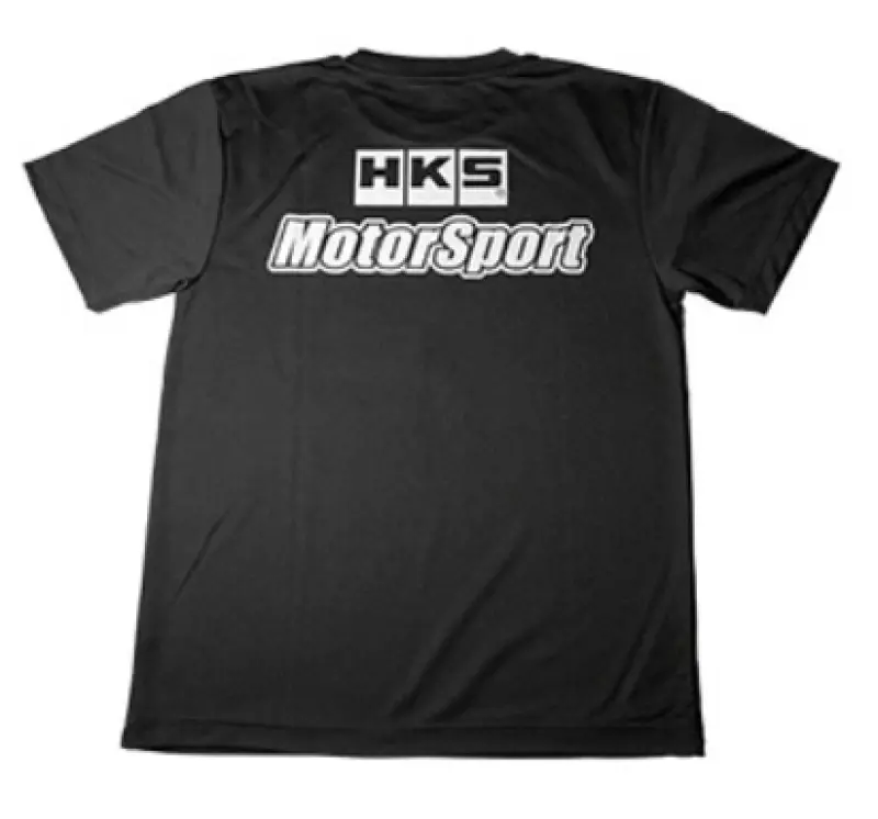 HKS HKS51007-AK247 T-SHIRT MOTOR SPORT BLACK L