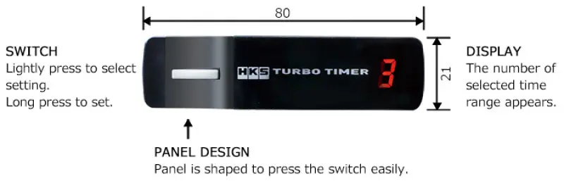 HKS HKS41001-AK012 Turbo Timer X