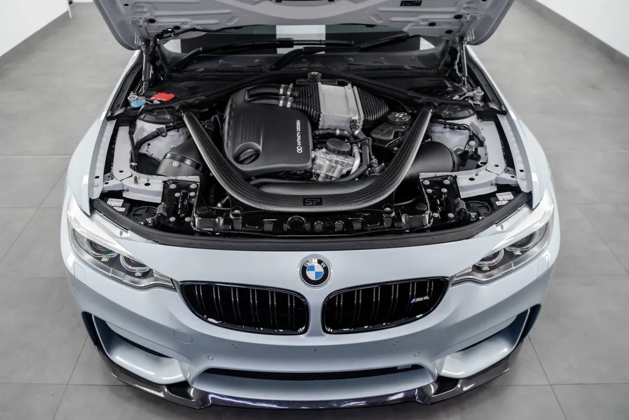Infinity Design NF-F87-S55-I-M Система впуска BMW F87 M2 Competition S55 (матовый карбон) №2