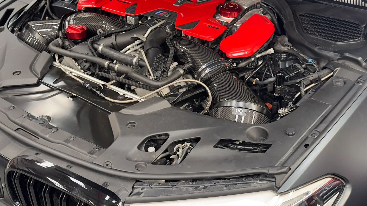 Infinity Design NF-F90-S63-I-G Система впуска BMW F90 M5 (глянцевый карбон) №4