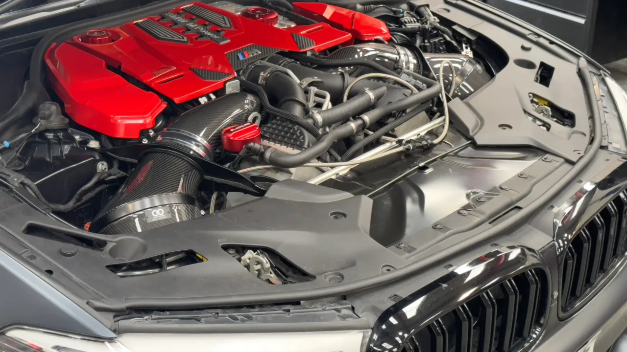 Infinity Design NF-F90-S63-I-G Система впуска BMW F90 M5 (глянцевый карбон) №5