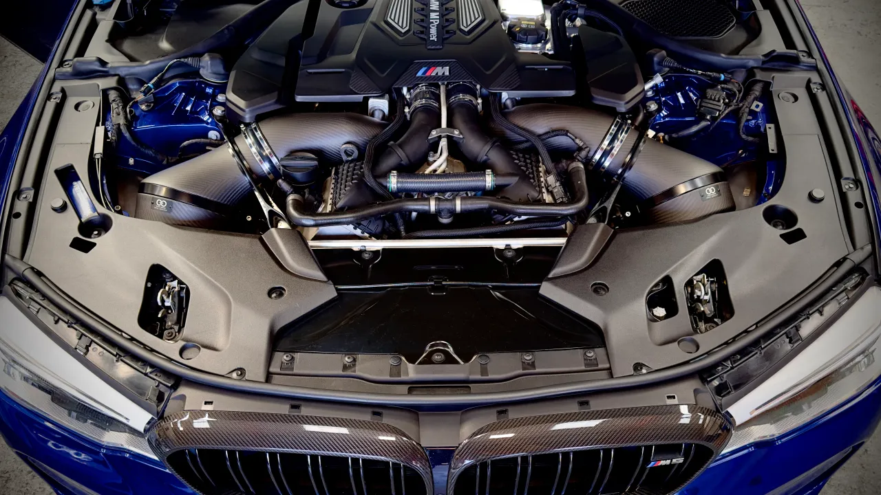 Infinity Design NF-F90-S63-I-M Система впуска BMW F90 M5 (матовый карбон) №2