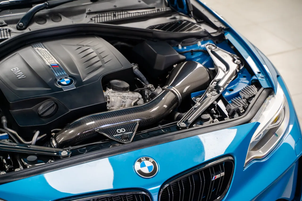 Infinity Design NF-N55-I-G Система впуска BMW F2x M135i / M235i / M335i / M445i / F87 M2 N55 (глянцевый карбон) №3