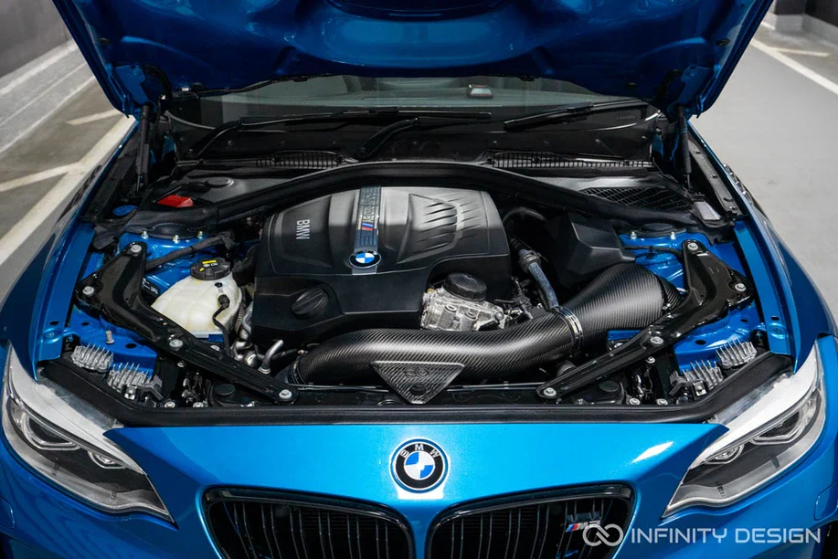 Infinity Design NF-N55-I-M Система впуска BMW F2x M135i / M235i / M335i / M445i / F87 M2 N55 (матовый карбон) №3
