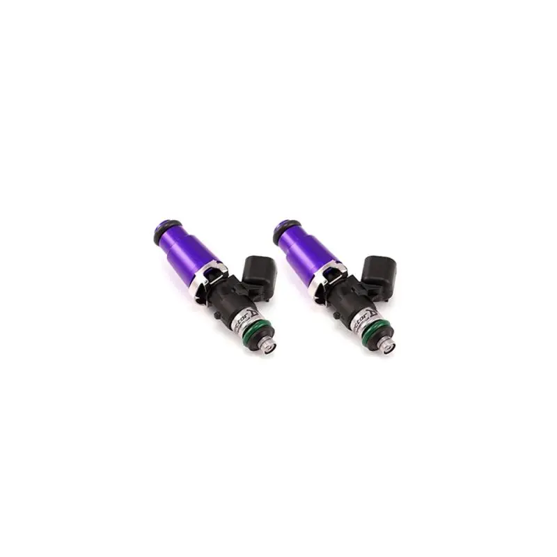 Injector Dynamics IDX1700.60.14.14.2 1700cc Injectors - 60mm Length - 14mm Purple Top - 14mm Lower O-Ring (Set Of 2)