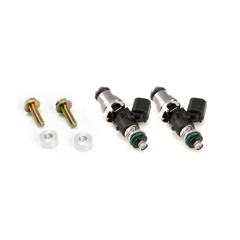 Injector Dynamics IDX1050.16.01.48.14.2 ID1050-XDS Fuel Injectors Polaris RZR 14mm Grey Adapter Top (Set Of 2)